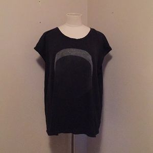 Free people crescent moon tee